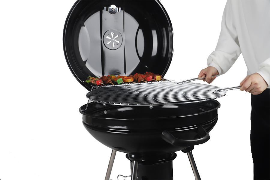 22 inch deep bottom Apple Charcoal Grill    (3)