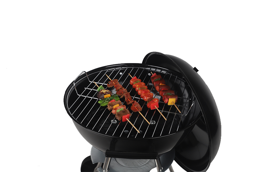 22 inch deep bottom Apple Charcoal Grill (6)
